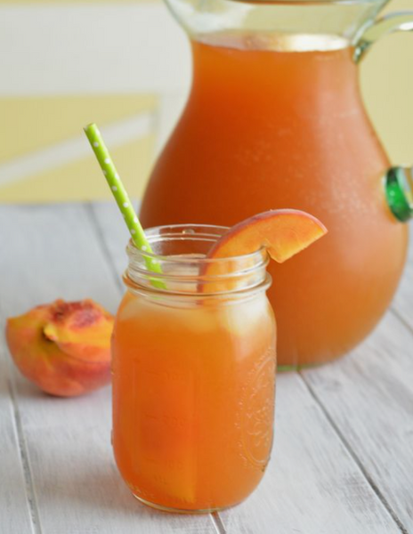 Iced Sweet Peach Tea