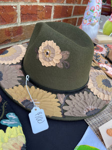 Muted flowers Hat