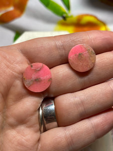 Rose Quartz Stud