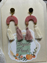 Load image into Gallery viewer, Rose Quartz Tassels 2