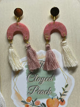 Load image into Gallery viewer, Rose Quartz Tassels 2